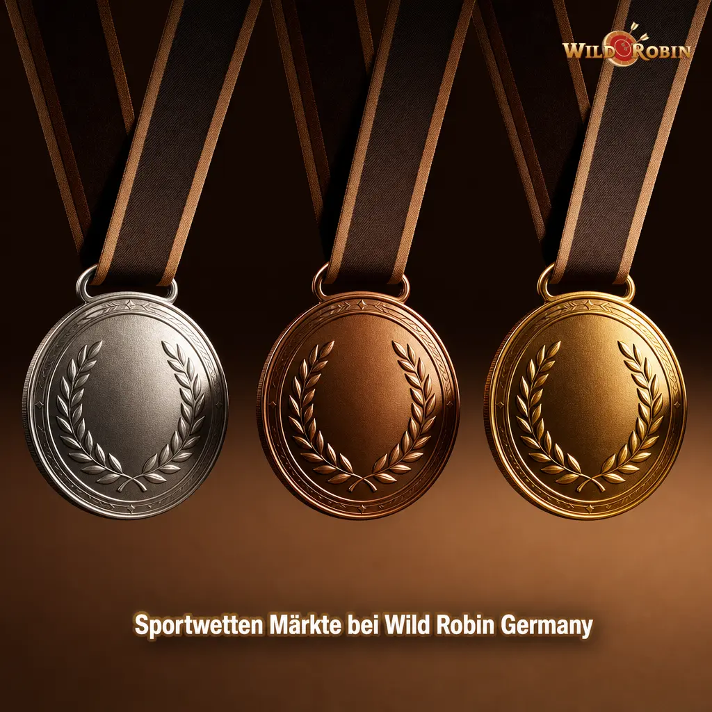Sportwetten Märkte bei Wild Robin mit Live Wetten, Bundesliga, Tennis, NBA und Esports auf einem Wettschein