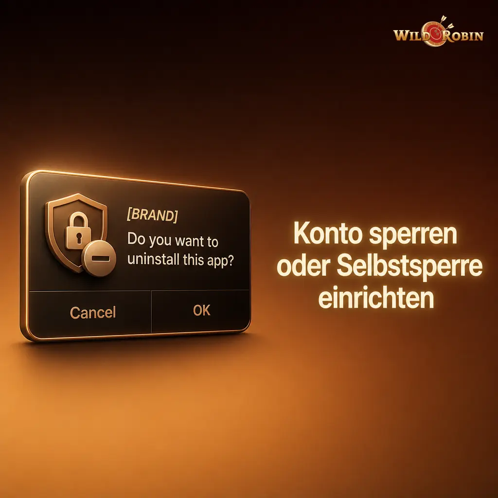 Konto sperren oder Selbstsperre einrichten über den Live-Chat mit temporärer oder dauerhafter Zugangssperre